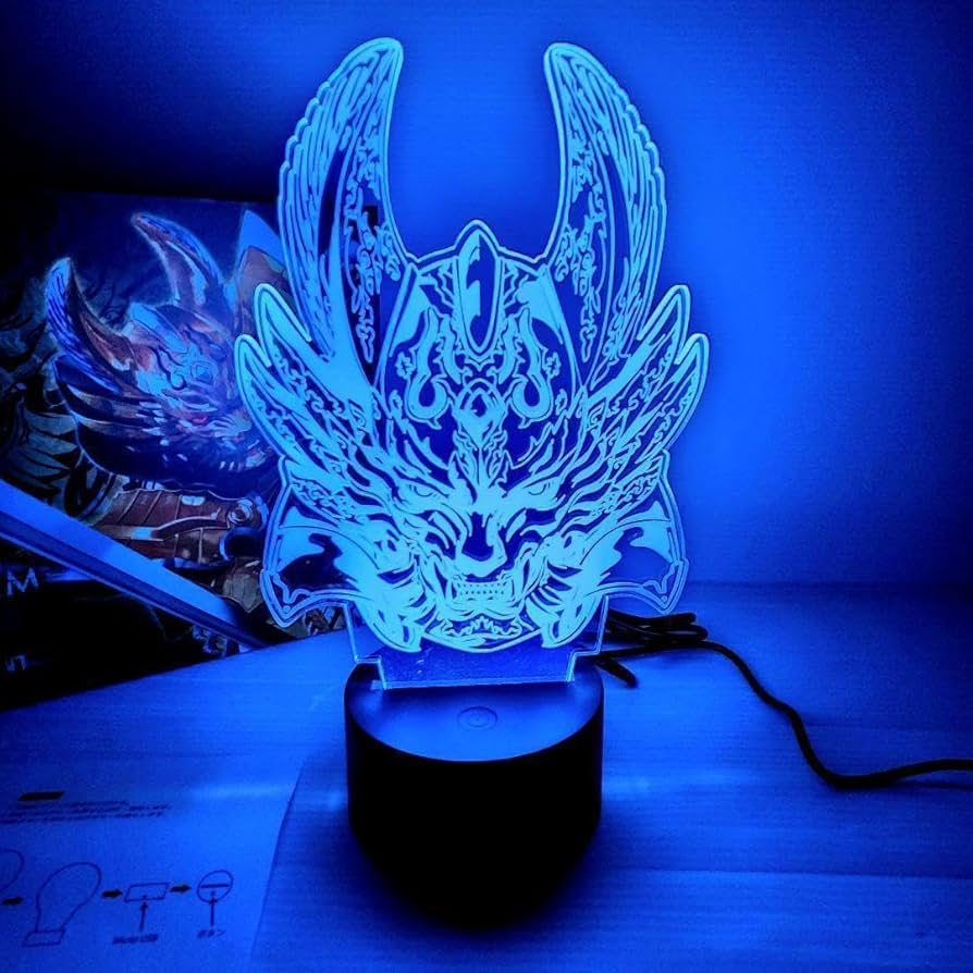 美品　牙狼 フェイス GARO ガロ LED点灯 即決価格！信工房 牙狼 役物 翔フェイス オブ ガロ 大型フェイス